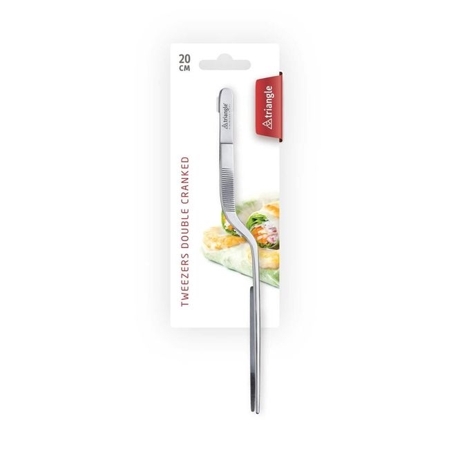 Stainless Steel Double Cranked Tweezer