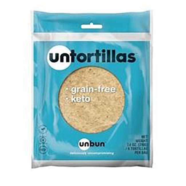 6 in Gluten Free Keto Vegan Tortilla