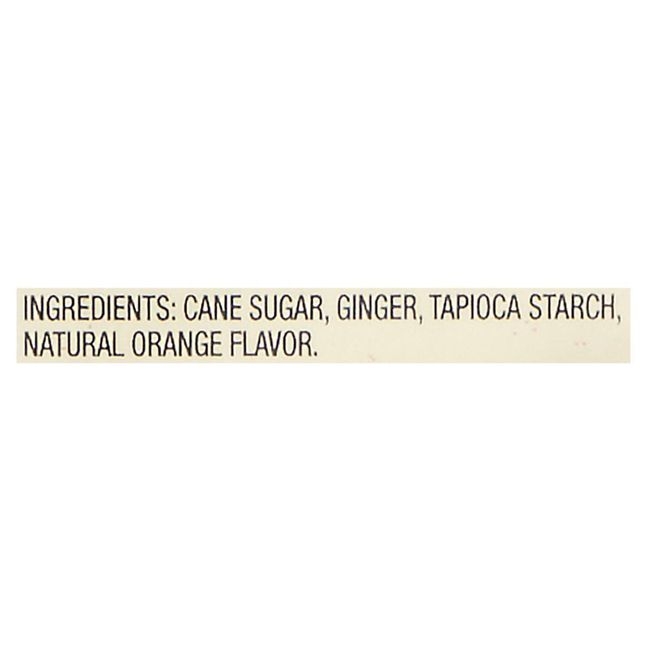 Orange Ginger Chews