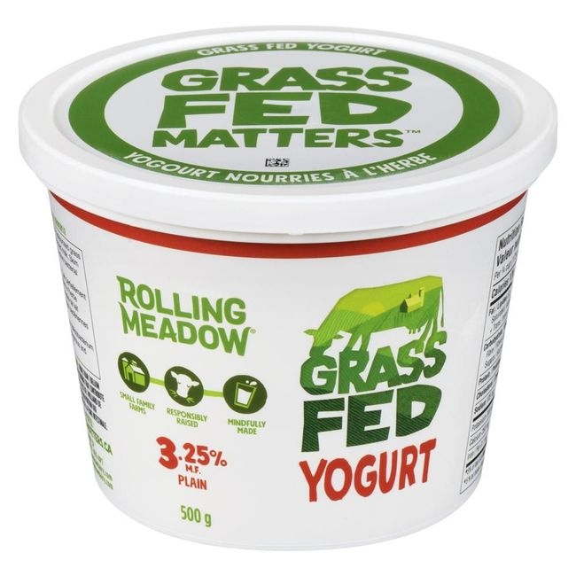 3.25 Percent Grass Fed Plain Yogurt