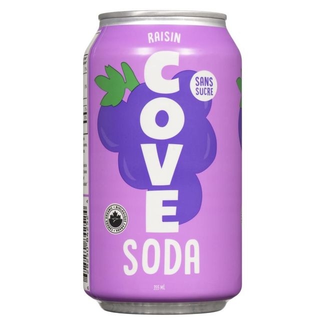 Grape Probiotic Soda for Gut Health