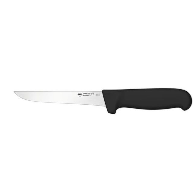 Supra Narrow Boning Knife with Smooth Semi-Polished Blade Finishing
