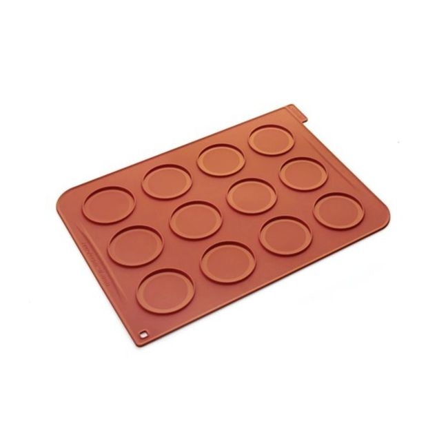 Silicone 12 Cavities Whoppie Mat 15.75 x 12 x 0.05 in