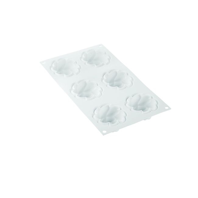 Curveflex Silicone 6 Cavities Fleur Mold