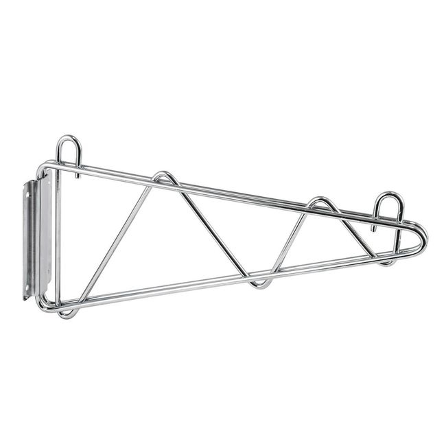 VCB-14 Chrome-Plated Wire Shelving Wall Mount Bracket