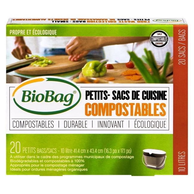 10L Small Compostable Kitchen Bags