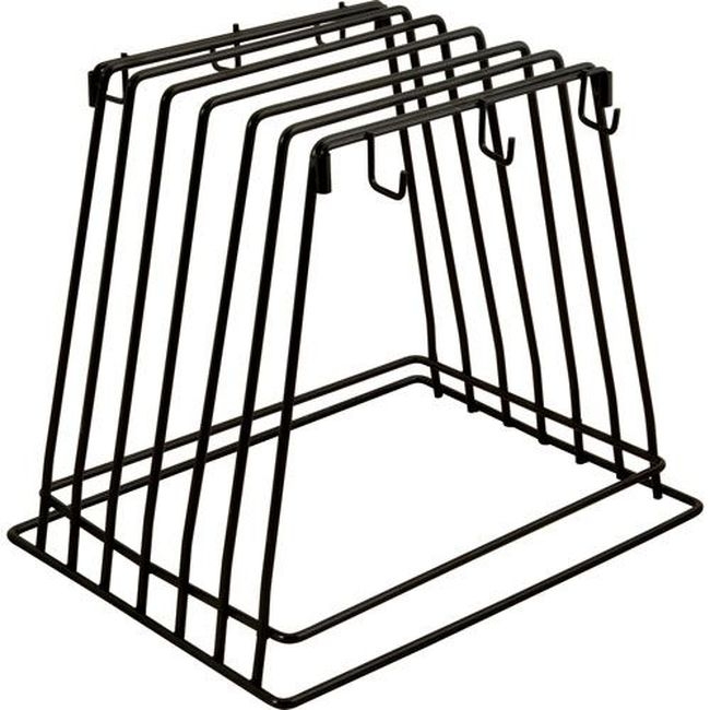 86108 Vinyl-Coated 6-Slot Cutting Board Rack