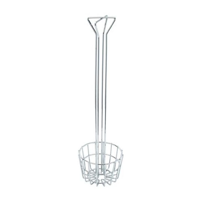 TB-25 Stainless Steel Tortilla Shell Fry Basket with 25 in Handle
