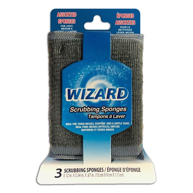 Scrubbing Sponges for Light Medium and Heavy Cleaning