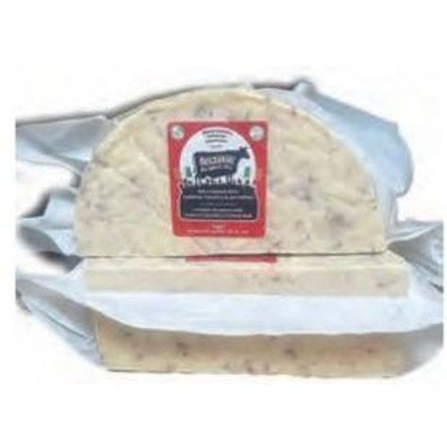 Irish Cheddar Cheese with Sundried Tomatoes Rosemary and Black Pepper