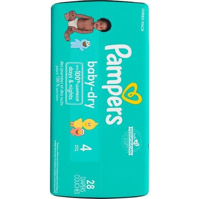 BABY DRY DIAPER JUMBO S4