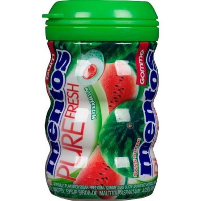 Watermelon Flavor Sugarfree Gum - Bottle