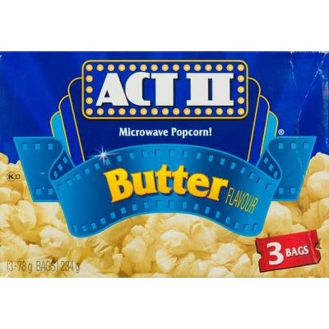 Microwave Butter Popcorn