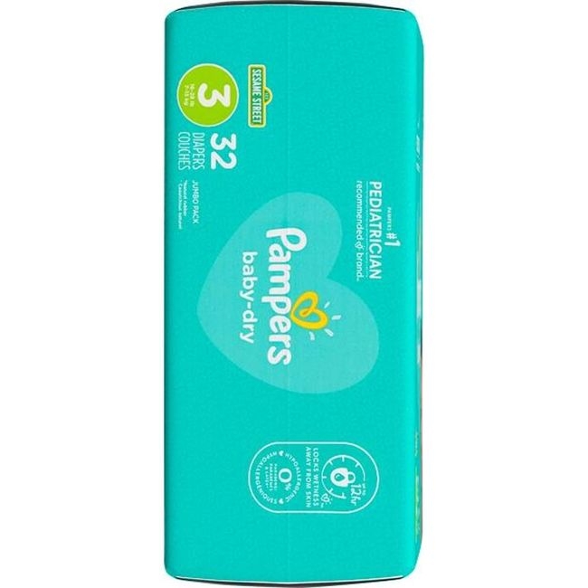 BABY DRY DIAPER JUMBO S3