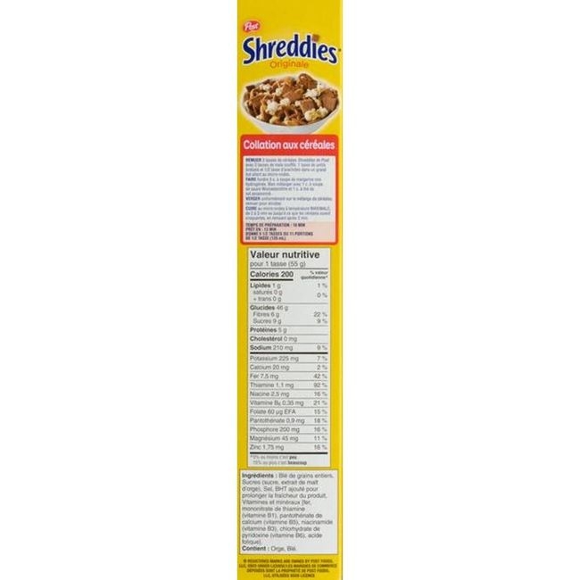 Shreddies Cereal