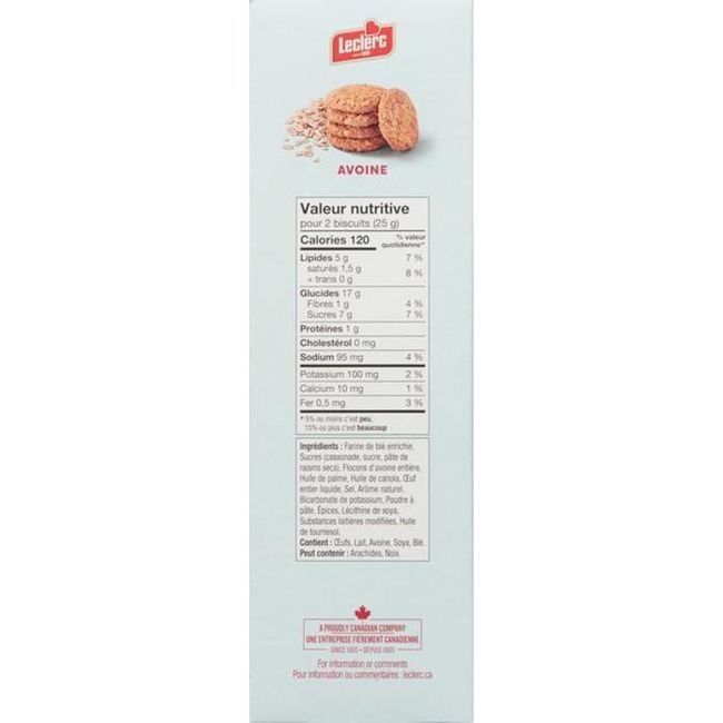 Tradition 1905 Oatmeal Cookie