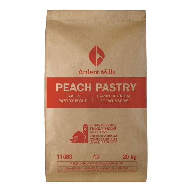 Peach Cake and Pastry Flour