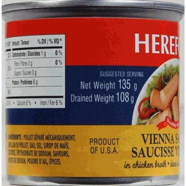 Chicken Vienna Sausage