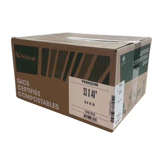 Green Tint Compostable Bag