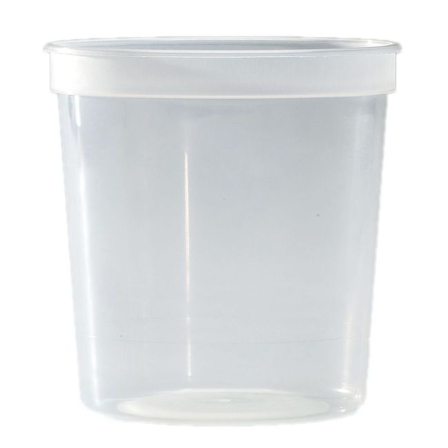LDPE Translucent Recessed Lid for Containers