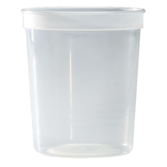 LDPE Translucent TamPer Resistant Lid for Containers