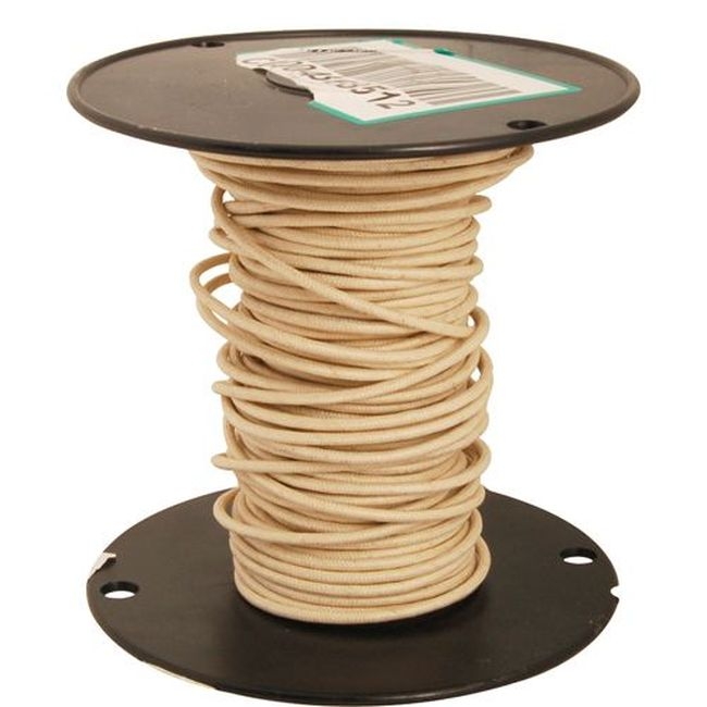 ALL2531358 12 Gauge Tan High Temperature Copper Wire, 100 ft