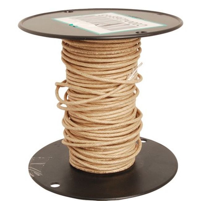 ALL2531364 14 Gauge Tan High Temperature Copper Wire, 100 ft
