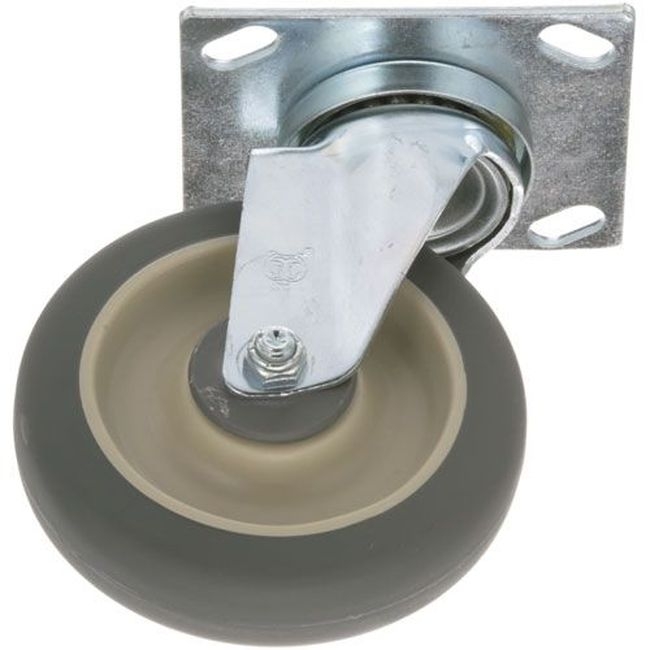 ALL262428 Swivel Plate Caster, 5 in Dia
