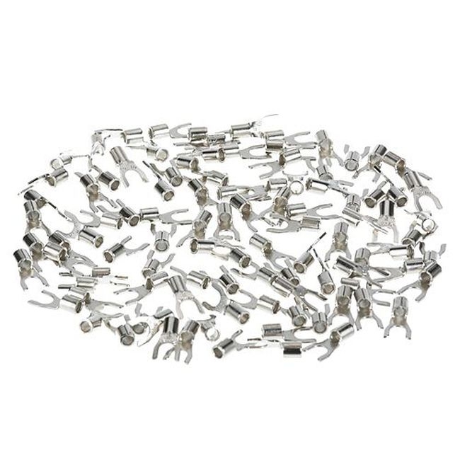 ALL851010 10-12 Gauge Nickel Plated Spade Terminal, 100 count