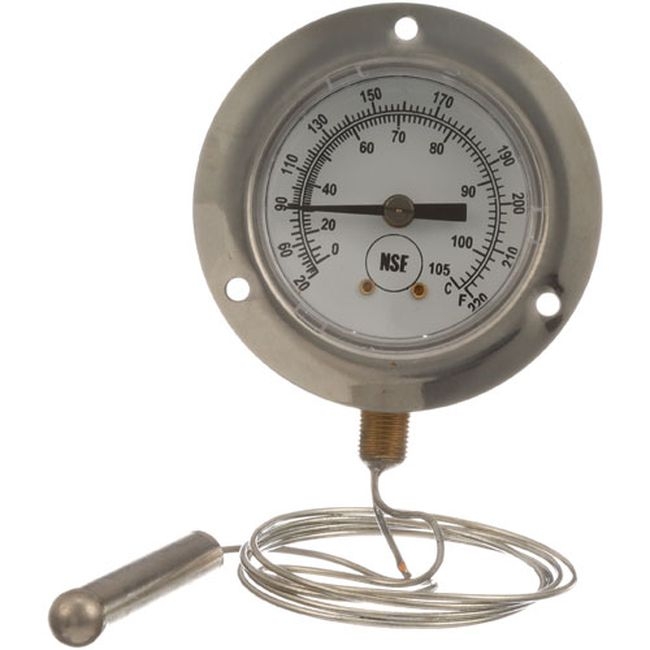CAR18616-0015 20-220 F 3 in Flange Thermometer