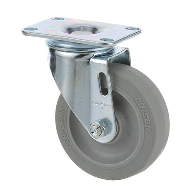 GAR1027800 Plate Mount Caster, 4 in Dia. x 1-1/4 in Wide
