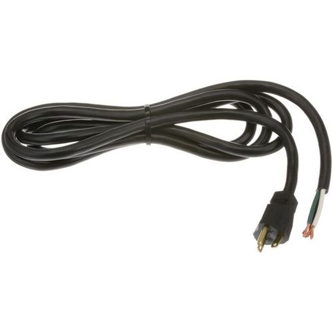 HAT02.18.111.00 250 Volts 20 Amps 12 Gauge 3 Wire Cord Set with Straight Plug, 8 ft