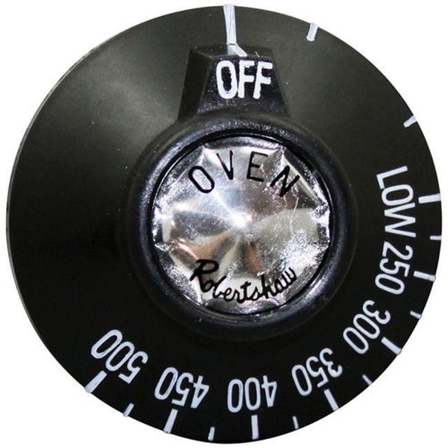 HOB00-499678-00001 Black Oven Knob