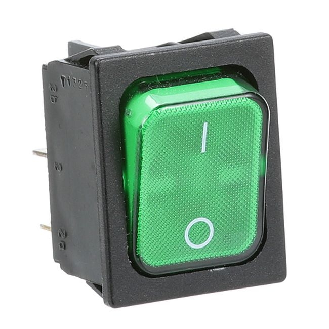 MER340038 Green Light Rocker Switch