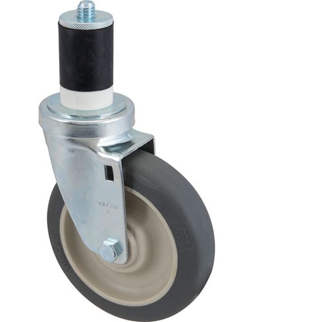 MID15688 1 1/2 in Expanding Stem Swivel Caster with 5 in Wheel
