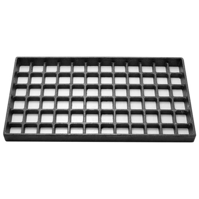 ROY1803 Cast Iron Coal Bottom Grate, 8 in x 15 in
