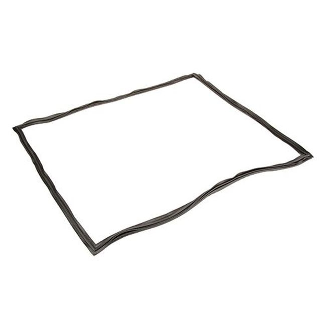 TRU810809 Black Rubber Door Gasket, 23 x 26 1/4 in