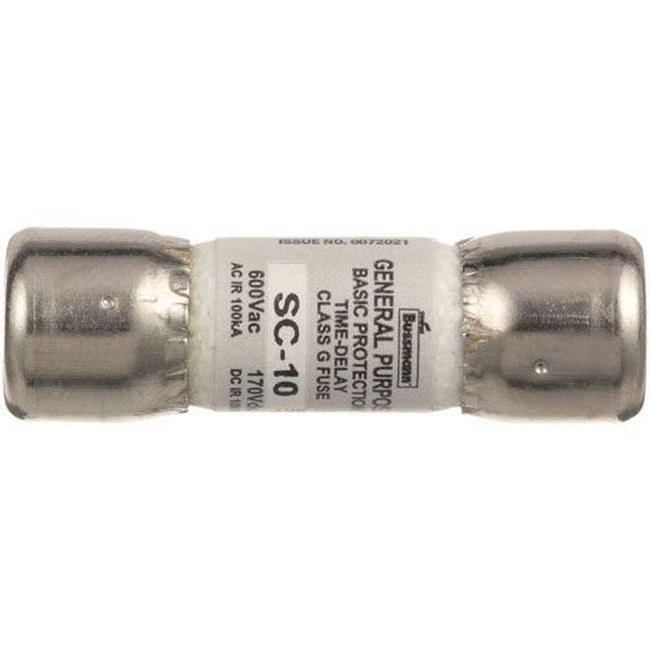 SC-10 600V 10 AMP Fuse for Franklin Chef Part Number 153201