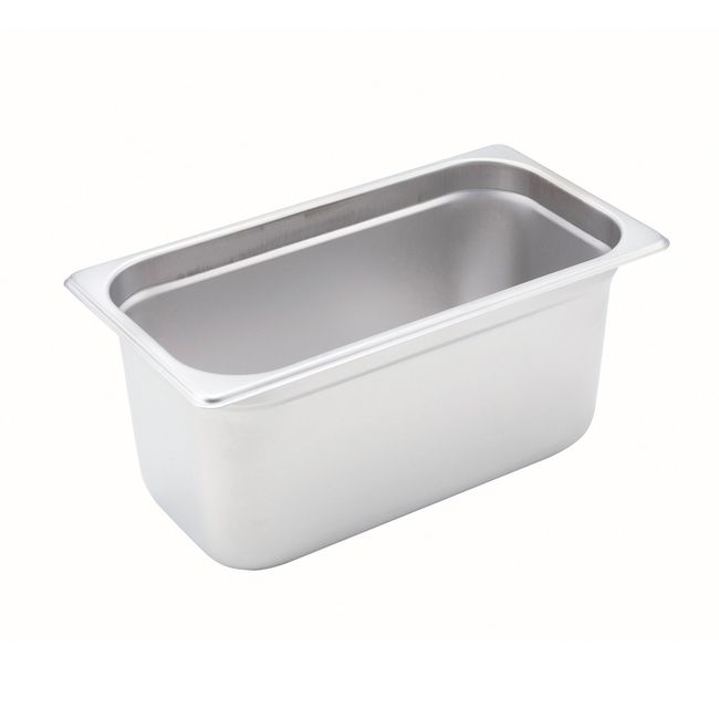 SPJH-306 22 Gauge Stainless Steel Third Size Anti-Jam Steam Pan