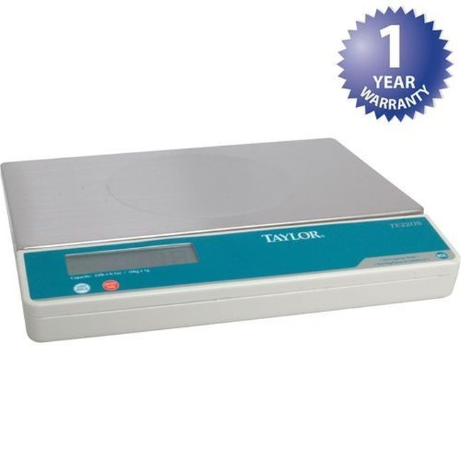 TE22OS Stainless Steel Platform Digital Portion Scale, 22 lb Capacity