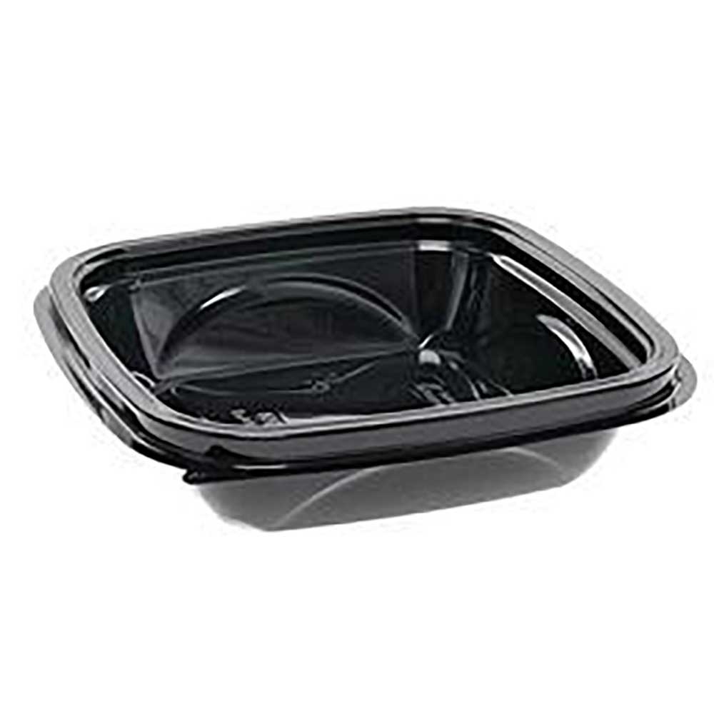 Black RPET Square Bowl