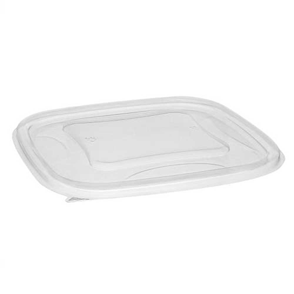 Earthchoice RPET Flat Lid for 7 in Square Bowl