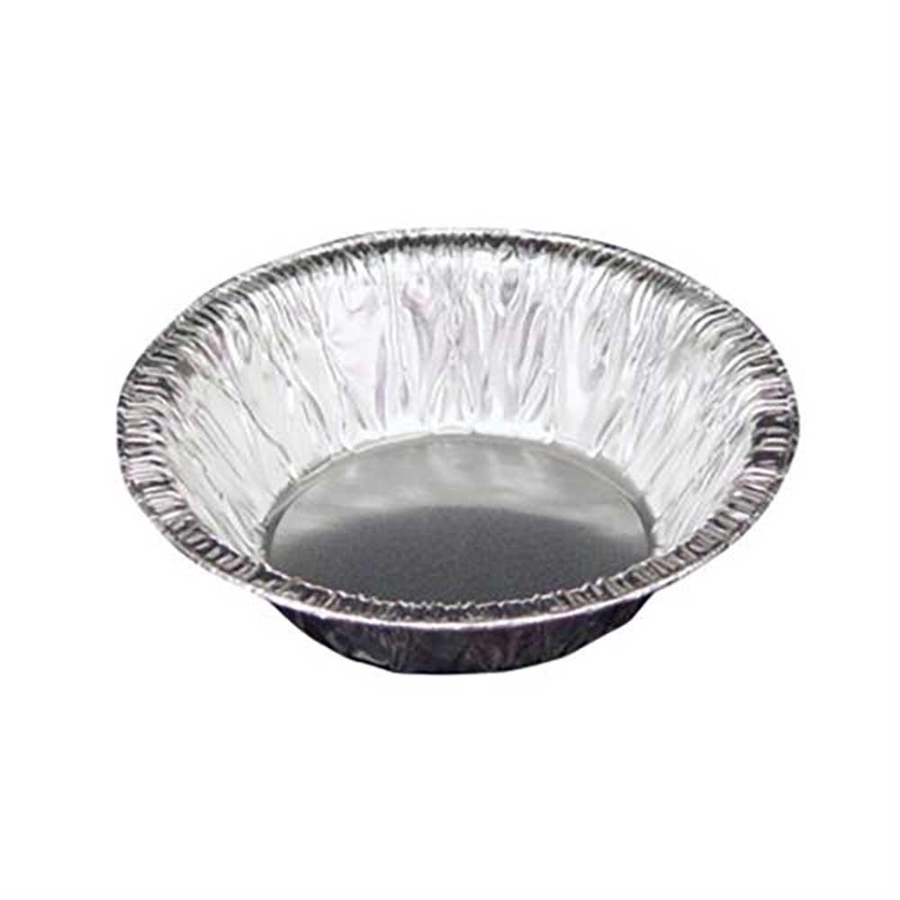 Full Curl Aluminum Silver Casserole Pot Pie