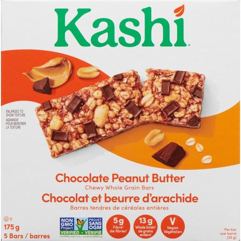 Chocolate Peanut Butter Chewy Whole Grain Bar