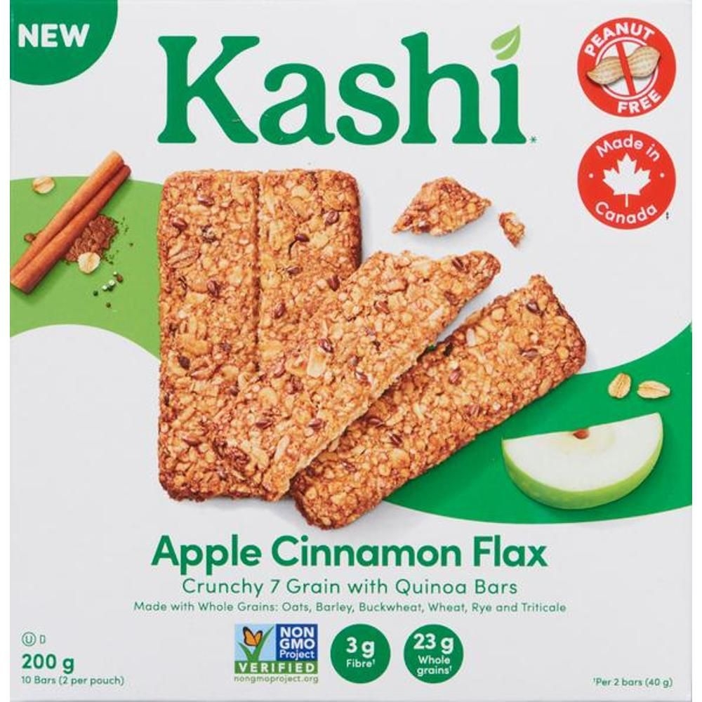 Apple Cinnamon Flax Crunchy 7 Grain with Quinoa Bar
