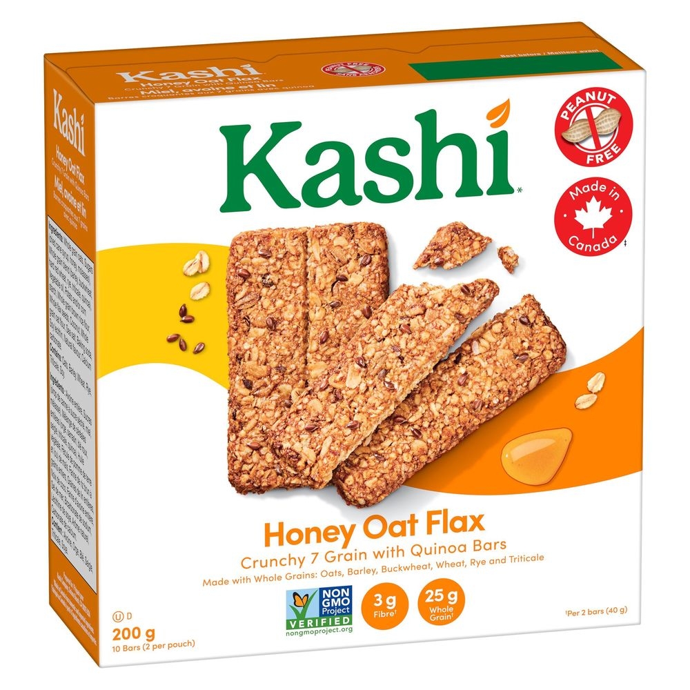 Honey Oat Flax Crunchy 7 Grains with Quinoa Bar