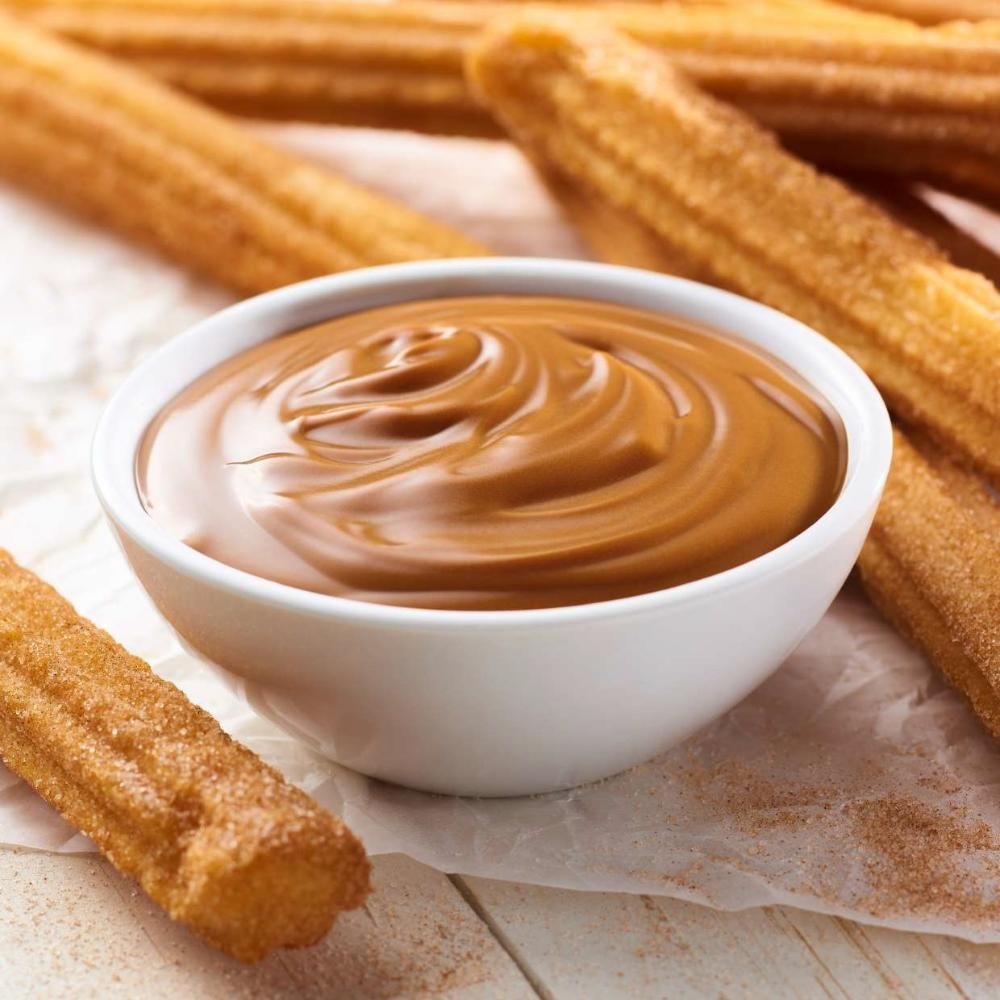 10 in Churro with Cajeta Flavored Filling