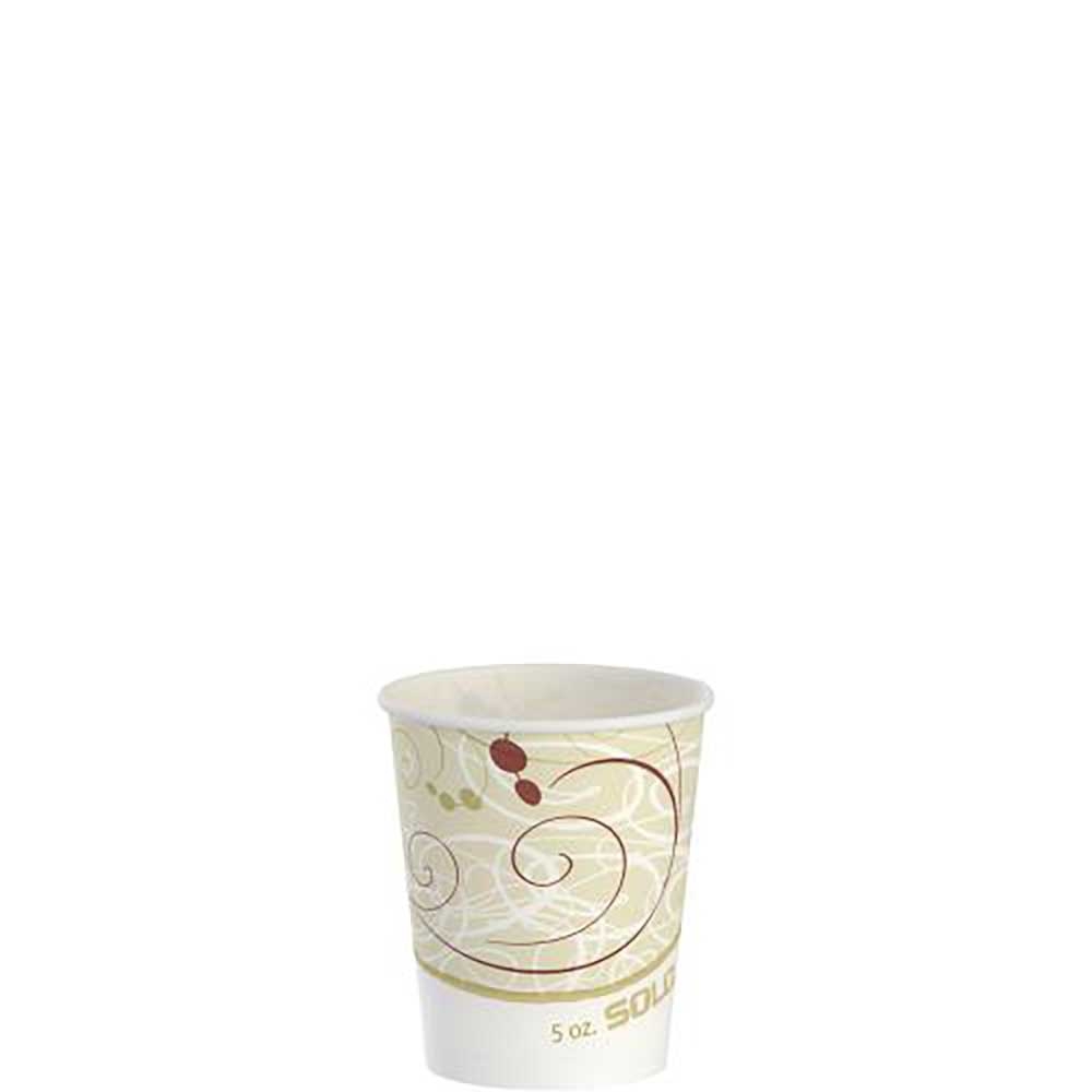 Brown Symphony Wax Treated Paper Cold Cup