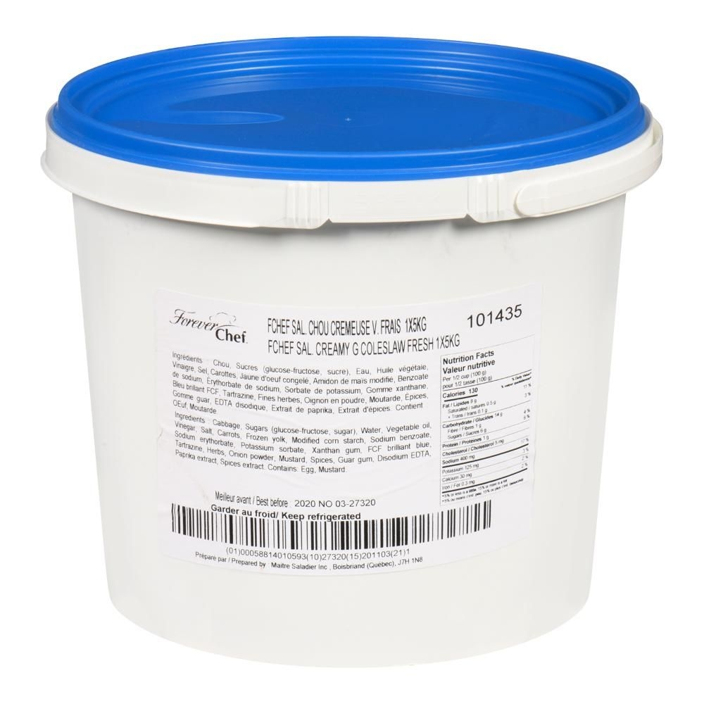 Green Creamy Coleslaw