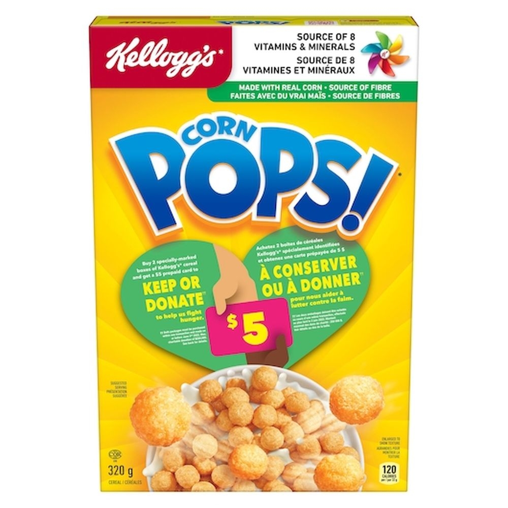 Corn Pops Cereal 320 g